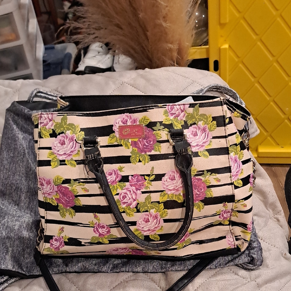 Luv Betsy By Betsy Johnson Floral Handbag